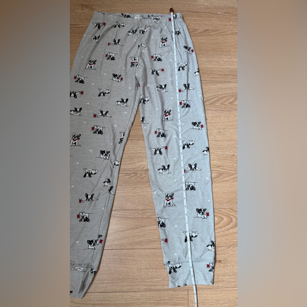 ARDENE - Ultra Soft - Gray Pajamas with Dog Puppy Print - Picture 7 of 10
